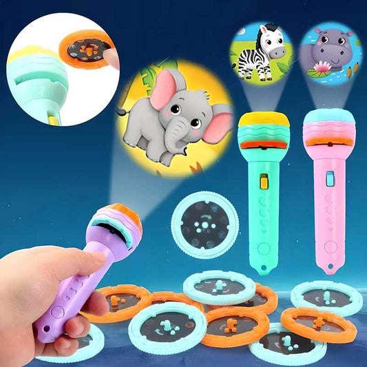 Slide Flashlight Torch Education LearningKids Toy