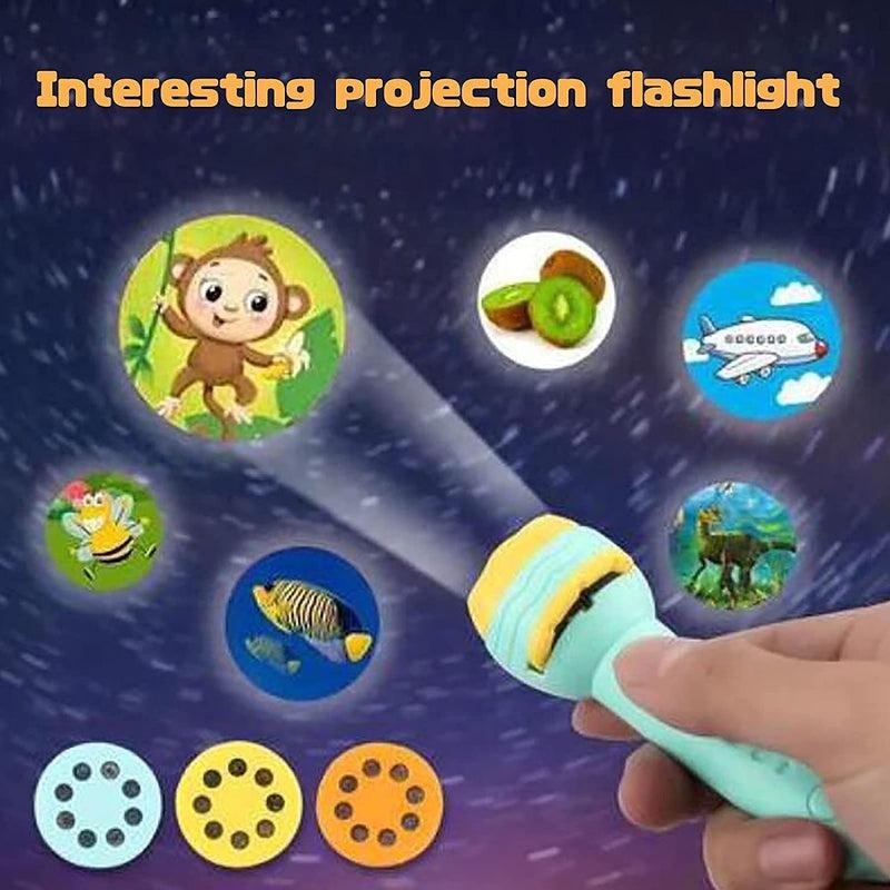 Slide Flashlight Torch Education LearningKids Toy